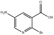 5-Amino-2-bromo-nicotinic acid Struktur