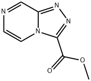 [1,2,4]Triazolo[4,3-a]pyrazine-3-carboxylic acid methyl ester Structure