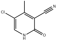 5-Chloro-4-methyl-2-oxo-1,2-dihydro-pyridine-3-carbonitrile Structure