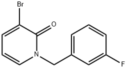 1711244-00-6 3-Bromo-1-(3-fluorobenzyl)pyridin-2(1H)-one