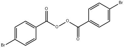 ビス(4-ブロモベンゾイル)ペルオキシド 化学構造式
