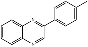 2-(4-甲基苯基)喹喔啉, 17286-62-3, 结构式