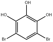 4,6-dibromo-pyrogallol 结构式
