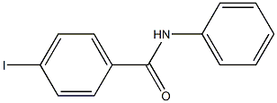 4-ヨード-N-フェニルベンズアミド 化学構造式
