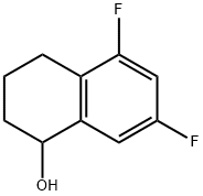 5,7-DIFLUORO-1,2,3,4-TETRAHYDRONAPHTHALEN-1-OL Structure