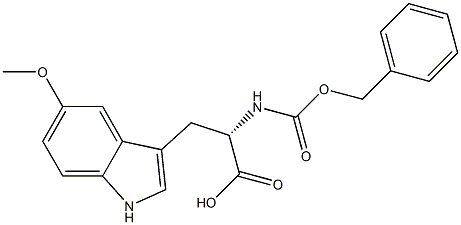 CBZ-DL-5-甲氧基色氨酸, 17493-80-0, 结构式