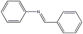 Benzenamine, N-(phenylmethylene)-, (E)- Struktur