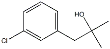 1-(3-氯苯基)-2-甲基丙-2-醇, 1754-67-2, 结构式