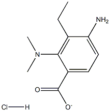 丁卡因标准品HCL,17599-02-9,结构式