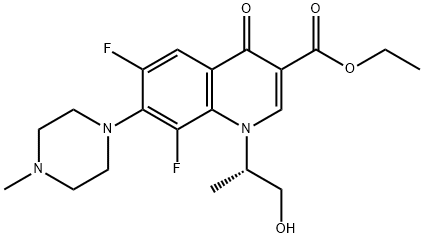 左氧氟沙星杂质22, 177472-29-6, 结构式