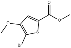 Methyl 5-bromo-4-methoxythiophene-2-carboxylate Structure