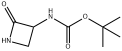 tert-butyl N-(2-oxoazetidin-3-yl)carbamate Structure