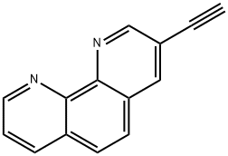 3-乙炔基-1,10-菲咯啉,178315-04-3,结构式