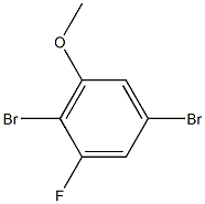 2,5-二溴-1-氟-3-甲氧基苯, 1784402-56-7, 结构式