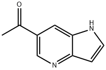1-(1H-Pyrrolo[3,2-b]pyridin-6-yl)-ethanone Structure