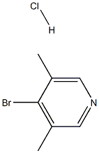 4-bromo-3,5-dimethylpyridine hydrochloride, 1794738-16-1, 结构式