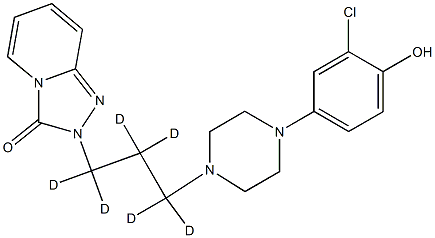 1794970-67-4 2-[3-[4-(3-chloro-4-hydroxyphenyl)piperazin-1-yl]-1,1,2,2,3,3-hexadeuteriopropyl]-[1,2,4]triazolo[4,3-a]pyridin-3-one