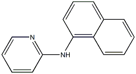 2-Pyridinamine, N-1-naphthalenyl- Struktur