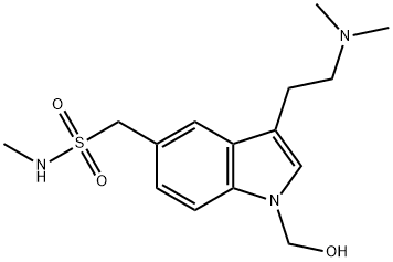 N-羟甲基舒马曲坦, 1797905-62-4, 结构式