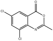 6,8-dichloro-2-methyl-3,1-benzoxazin-4-one Structure