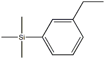 (3-ethylphenyl)-trimethyl-silane Struktur