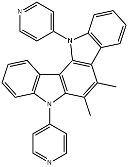 1803246-66-3 吲哚[3,2-A]咔唑,5,12-二氢-6,7-二甲基-5,12-二-4-吡啶基