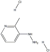 3-Hydrazinyl-2-methylpyridineDihydrochloride Struktur