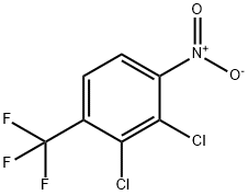2,3-dichloro-1-nitro-4-(trifluoromethyl)benzene Struktur