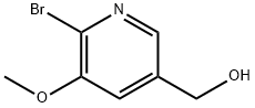 (6-溴-5-甲氧基吡啶-3-基)甲醇, 1805577-69-8, 结构式