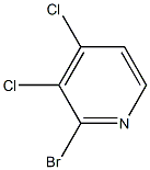 2-bromo-3,4-dichloropyridine Structure