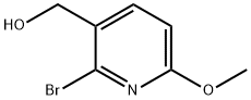 (2-溴-6-甲基氧基吡啶-3-基)甲醇, 1807211-71-7, 结构式
