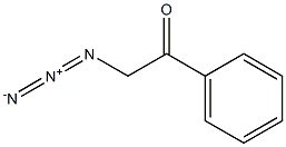2-叠氮基-1-苯基乙酮, 1816-88-2, 结构式