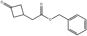 Benzyl 2-(3-oxocyclobutyl)acetate Structure