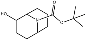 Tert-Butyl 2-Hydroxy-9-Azabicyclo[3.3.1]Nonane-9-Carboxylate Structure