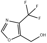 (4-(トリフルオロメチル)オキサゾール-5-イル)メタノール 化学構造式