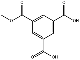5-(METHOXYCARBONYL)ISOPHTHALIC ACID, 18263-95-1, 结构式