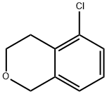 5-CHLORO-3,4-DIHYDRO-1H-2-BENZOPYRAN Struktur
