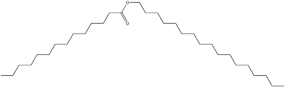 heptadecyl tetradecanoate 结构式
