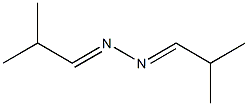 2-methyl-N-(2-methylpropylideneamino)propan-1-imine Struktur
