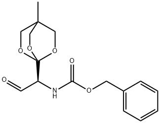 (S)-BENZYL (1-(4-METHYL-2,6,7-TRIOXABICYCLO[2.2.2]OCTAN-1-YL)-2-OXOETHYL)CARBAMATE