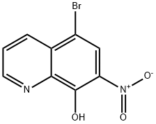 5-溴-7-硝基-8-羟基喹啉, 18472-04-3, 结构式