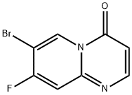 7-Bromo-8-fluoro-pyrido[1,2-a]pyrimidin-4-one Structure
