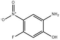 2-Amino-5-fluoro-4-nitro-phenol Structure