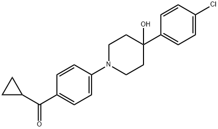 [4-[4-(4-Chlorophenyl)-4-hydroxy-1-piperidinyl]phenyl]cyclopropylmethanone|氟哌啶醇杂质3