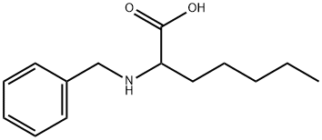 N-phenylmethyl-RS-2-amino-Heptanoic acid Struktur