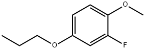 2-fluoro-1-methoxy-4-propoxybenzene 化学構造式