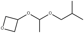 3-[1-(2-methylpropoxy)ethoxy]oxetane,186509-54-6,结构式