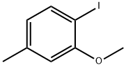 2-ヨード-5-メチルアニソール 化学構造式