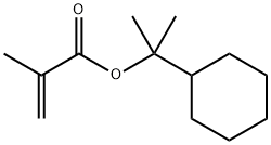2-cyclohexylpropan-2-yl methacrylate Structure