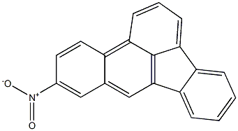 Benzo[b]fluoranthene, 10-nitro- 结构式